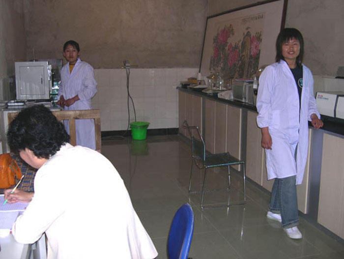 A corner of the laboratory